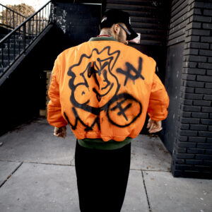 BO Reversible bomber jacket